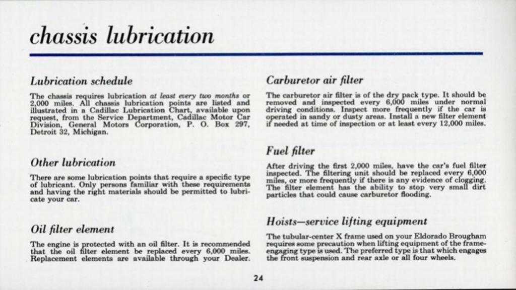 1959 Cadillac Eldorado Owners Manual Page 32